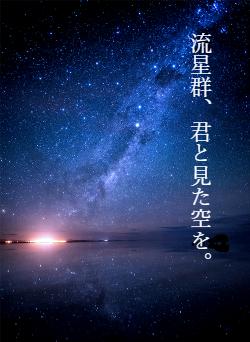 流星群、君と見た空を。