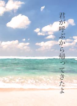 君が呼ぶから帰ってきたよ