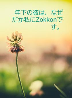 年下の彼は、なぜだか私にZokkonです。