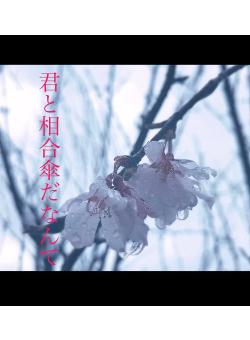 君と相合傘だなんて