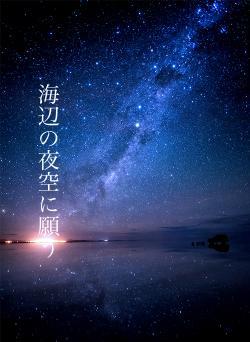 海辺の夜空に願う