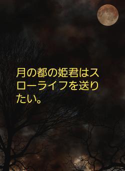 月の都の姫君はスローライフを送りたい。