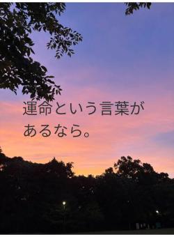 運命という言葉があるなら。