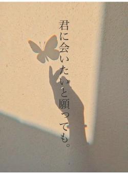 君に会いたいと願っても。