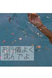 お行儀よく沈んでよ