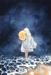 闇を抱える小さい少女