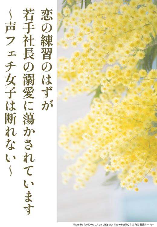 恋の練習のはずが、若手社長の溺愛に蕩かされています~声フェチ女子は断れない~
