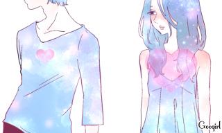 光り輝くその月は私を涙色に染めた