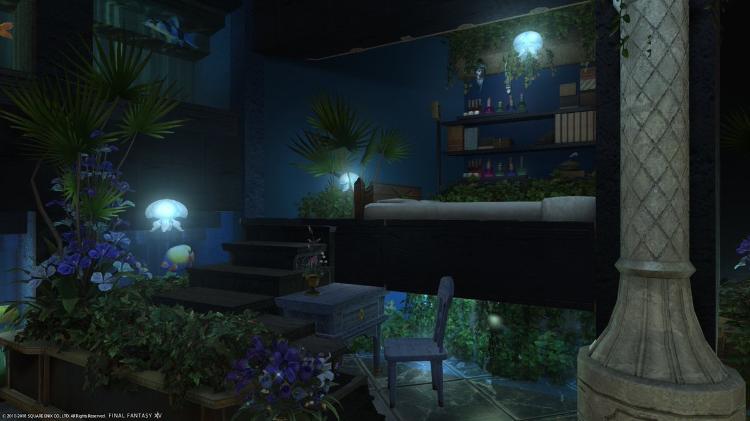 静まり返った部屋①