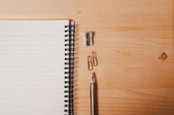 紙に書いた一人言