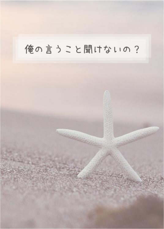 【短編】俺の言うこと聞けないの？
