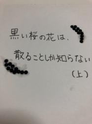 黒い桜の花は、散ることしか知らない（上）