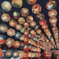 PM9:00 光ヶ丘公園で。