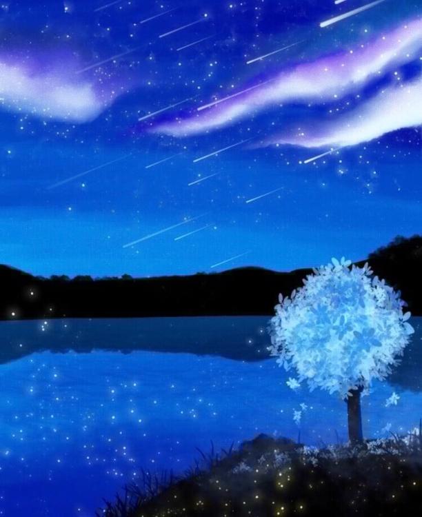 流れ星にくちづけを