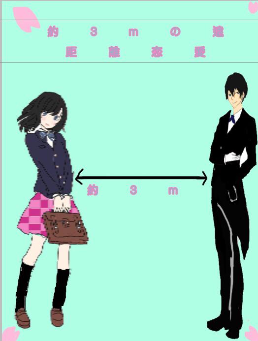 約3mの遠距離恋愛