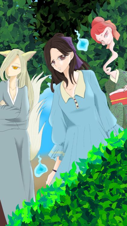 妖怪と旅した夢の中