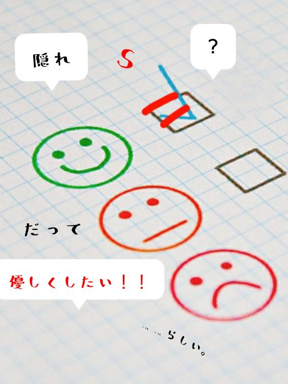 隠れSだって、優しくしたい!!(……らしい)