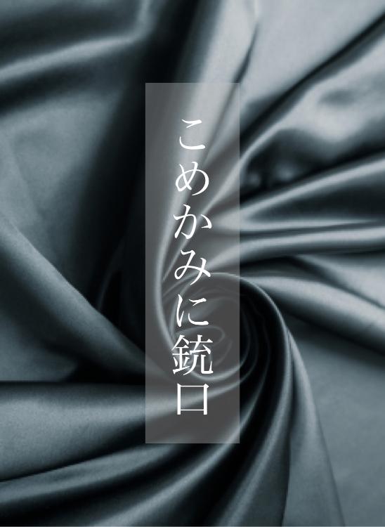 こめかみに銃口