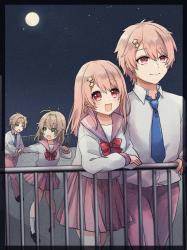 月を照らす星の雫