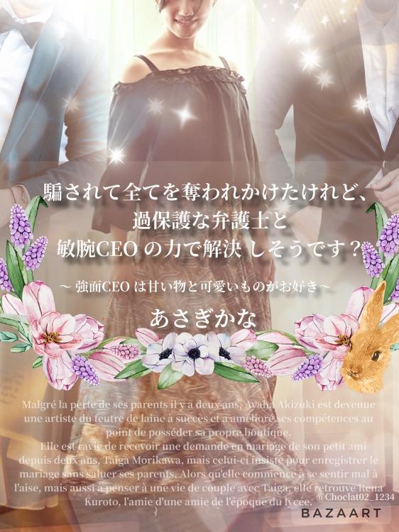 騙されて全てを奪われかけたけれど、思いのほか過保護な弁護士と敏腕CEO の力で解決 しそうです? ~強面CEO は甘い物と可愛いものがお好き~