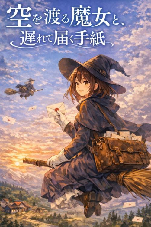 空を渡る魔女と、遅れて届く手紙