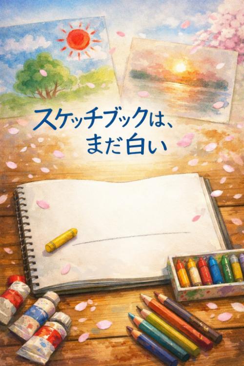卒業生たちに贈る短編小説『スケッチブックは、まだ白い』