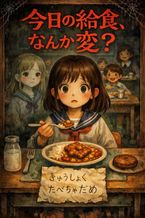 今日の給食、なんか変?