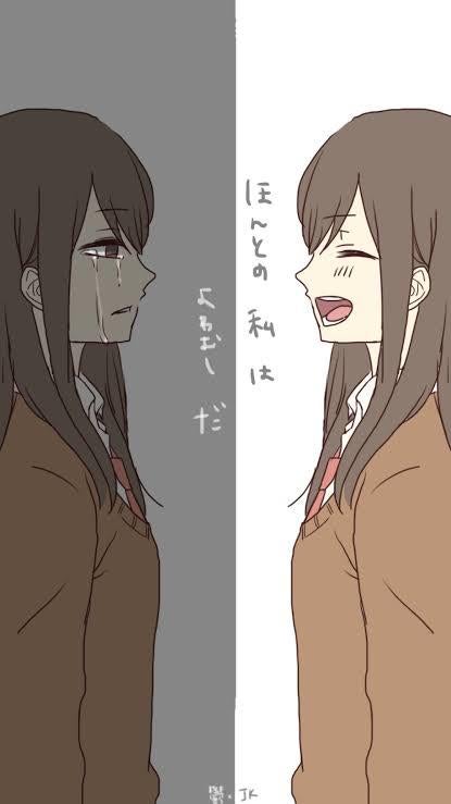 何かが崩れ墜ちた