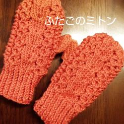ふたごのミトン