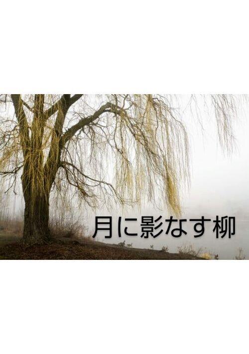 月に影なす柳