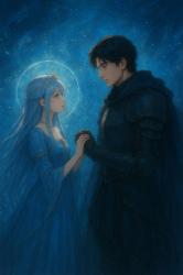 蒼銀の王女と誓約の騎士〜生贄として連れてこられた神殿で、千年の眠りから覚めた騎士と出逢いました〜