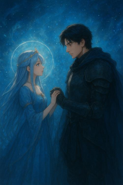 蒼銀の王女と誓約の騎士〜生贄として連れてこられた神殿で、千年の眠りから覚めた騎士と出逢いました〜