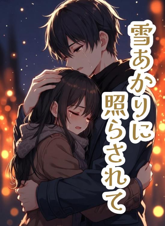 雪あかりに照らされて