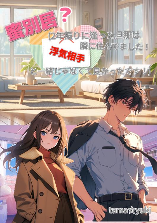 蜜別居？(2年振りに逢った旦那は隣に住んでました！浮気相手と一緒じゃなくて良かったです！)