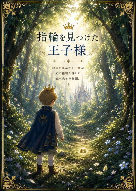 指輪を見つけた王子様