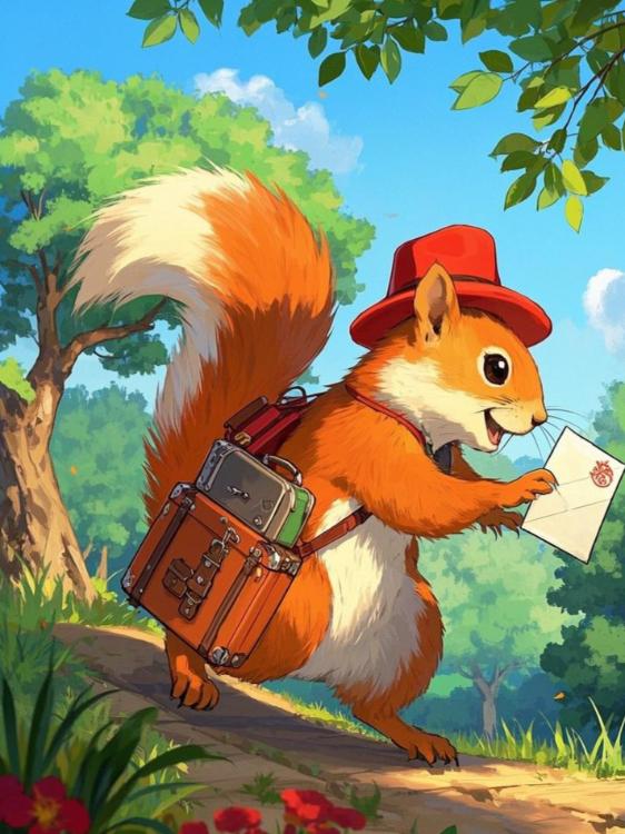 森の小さな郵便屋さん