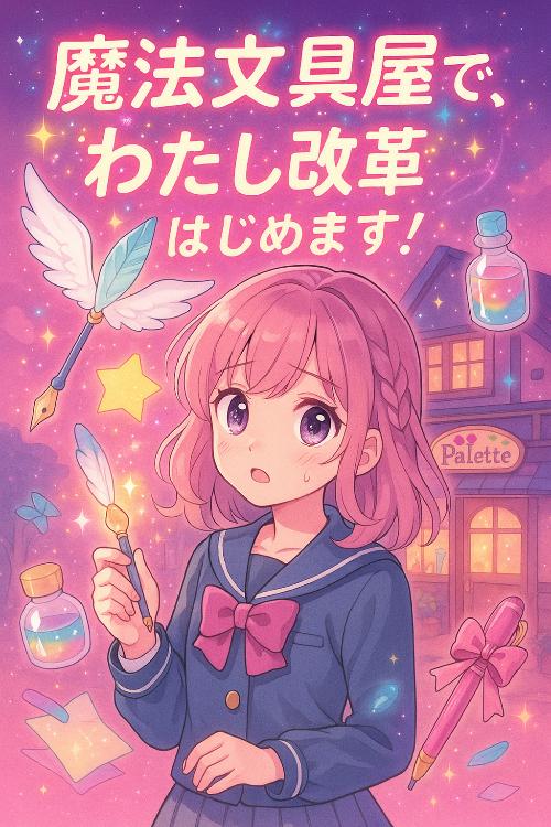 魔法文具屋で、“わたし改革”はじめます！