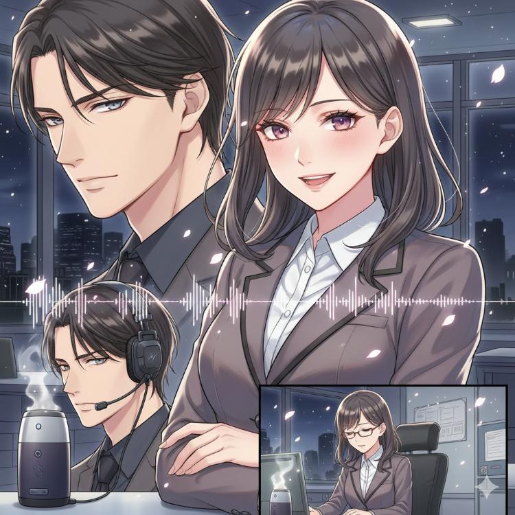 『氷の聖女は推しボイスに溶かされたい〜完璧な私が深夜にスパチャしている相手は、冷徹な鬼部長でした〜』