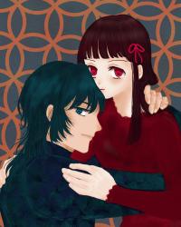 噛みたいαと大きい背中