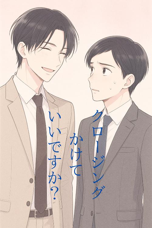 クロージングかけていいですか?