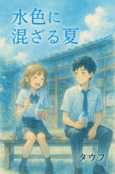水色に混ざる夏
