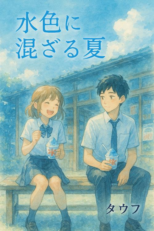 水色に混ざる夏