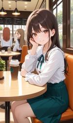 看板娘の名前の頭文字を並べたらキンタマーニになった件