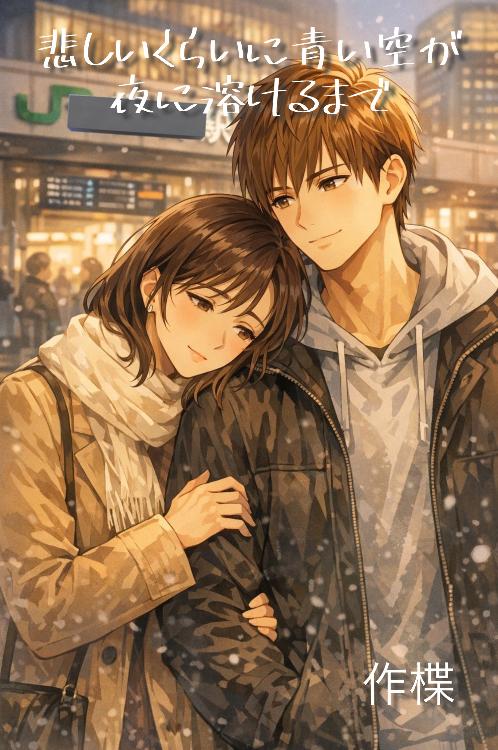 悲しいくらいに青い空が、夜に溶けるまで