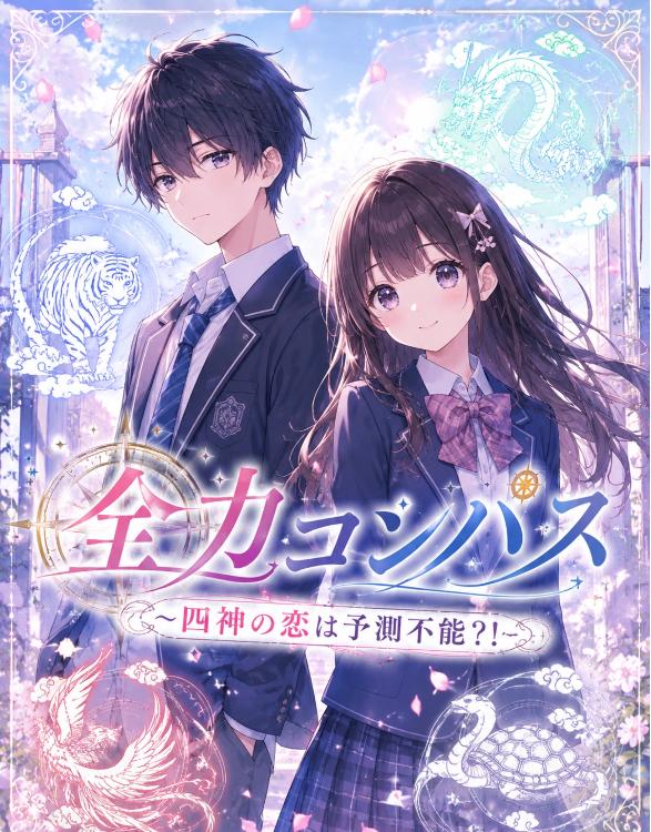 全力コンパス〜四神の恋は予測不能？！〜　ある日突然イケメン幼なじみの婚約者になっちゃいました！
