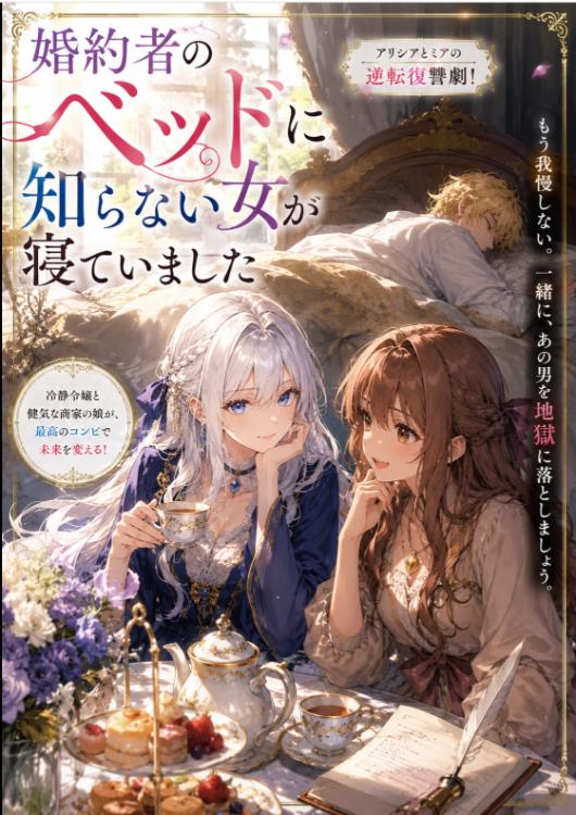 婚約者のベッドに知らない女が寝ていたので、親友になって婚約者に復讐します。