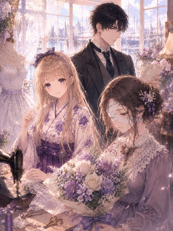 大正ハイカラ娘・朝霧すみれと新聞記者・小田切レンは謎を解く~傷だらけの花嫁は、もう一度恋をする