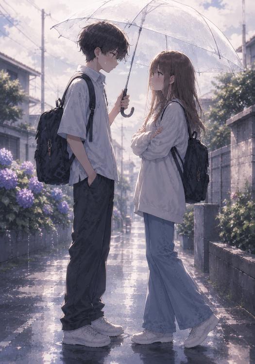 相合い傘は持っていない