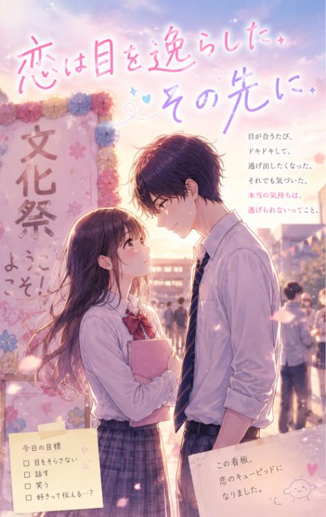 恋は目をそらしたその先に