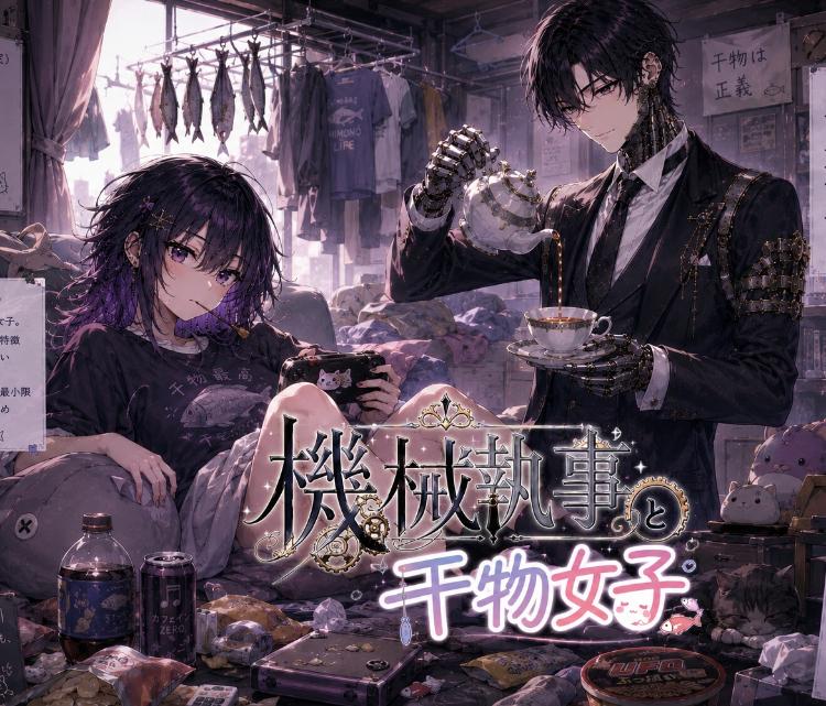 機械執事?と干物女子！ロボが執事ってマジ?!